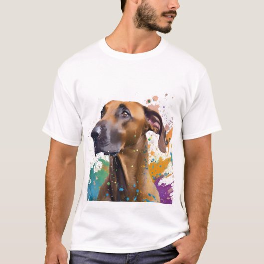 Ridgeback Dog T-shirt (Voorkant)
