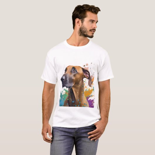 Ridgeback Dog T-shirt (Voorkant volledig)