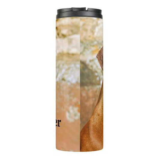 Ridgeback Dog Thermosbeker (Achterkant)