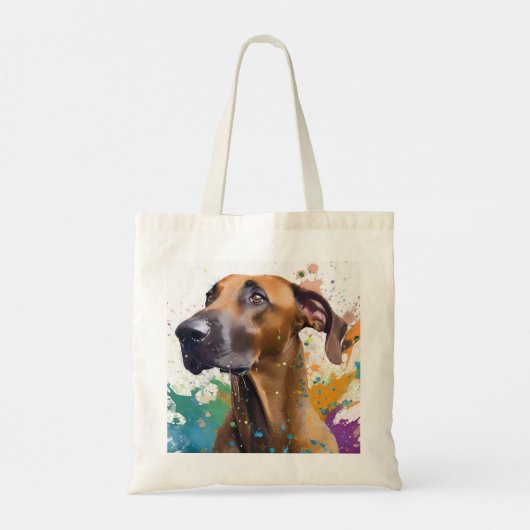 Ridgeback Dog Tote Bag (Achterkant)