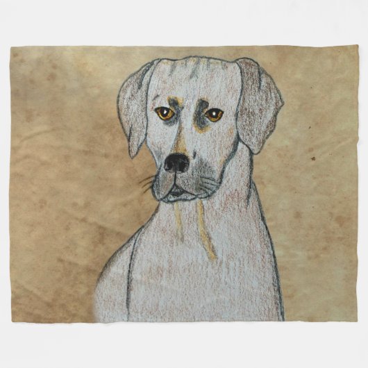 Ridgeback Fleece Deken (Voorkant (Horizontaal))