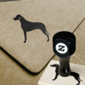 Ridgeback Hondenras Silhouette Rubberstempel