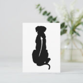 Ridgeback Hondenras Spine Rhodezische Ridgeback Briefkaart (Staand voorkant)