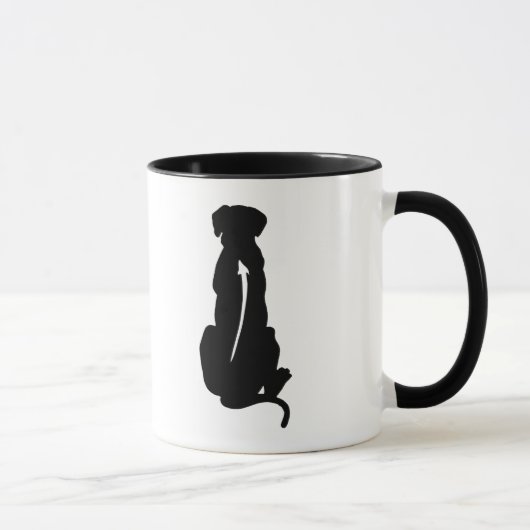 Ridgeback Hondenras Spine Rhodezische Ridgeback Mok (Rechts)