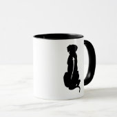 Ridgeback Hondenras Spine Rhodezische Ridgeback Mok (Voorkant rechts)