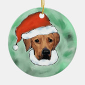 Ridgeback Keramisch Ornament (Voorkant)