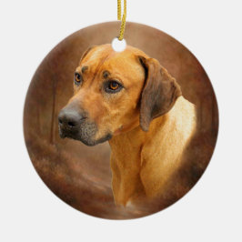 Ridgeback Keramisch Ornament