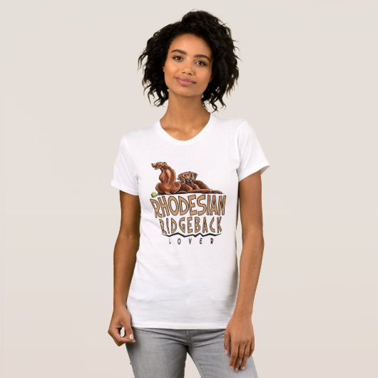Ridgeback Lover T-shirt (Voorkant volledig)
