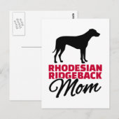 Ridgeback mama Rhodesian Briefkaart (Voorkant / Achterkant)