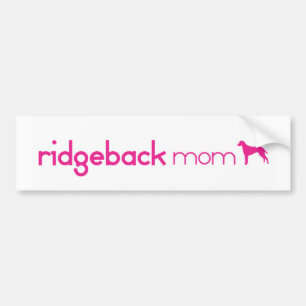 Ridgeback mama Rhodesian Bumpersticker