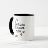 Ridgeback mama Rhodesian Mok (Voorkant links)