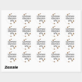 Ridgeback mama Rhodesian Ronde Sticker (Vel)