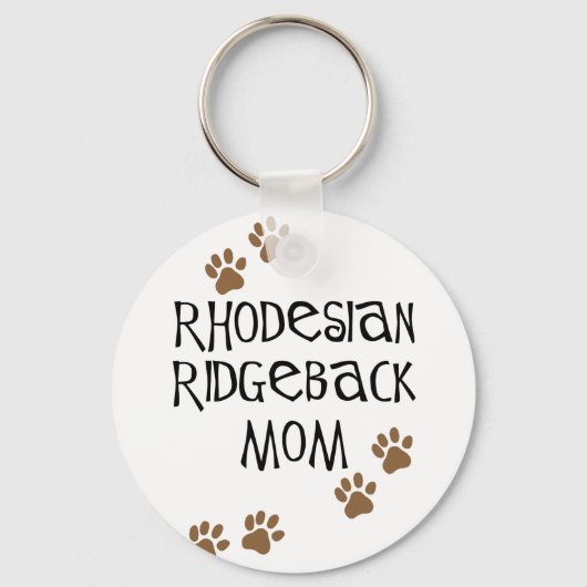 Ridgeback mama Rhodesian Sleutelhanger (Voorkant)