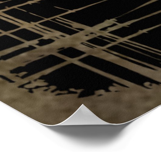 Ridgeback met Lion Poster (Hoek)