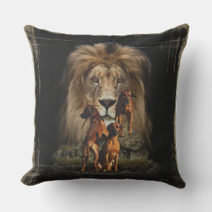 Ridgeback met Rhodezisch Ridgeback met Lion Buitenkussen