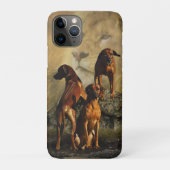 Ridgeback met Rhodezisch Ridgeback met Lion Case-Mate iPhone Case (Achterkant)