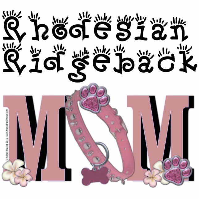 Ridgeback MOM Staand Fotobeeldje (Voorkant)