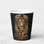 Ridgeback Papieren Bekers (Voorkant)
