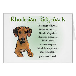 Ridgeback Rhodesian Gifts