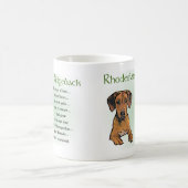 Ridgeback Rhodesian Gifts Koffiemok (Center)