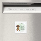 Ridgeback Rhodesian Gifts Magneet (Insitu (Vaatwasser))