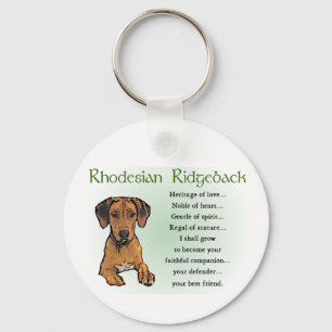 Ridgeback Rhodesian Gifts Sleutelhanger