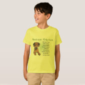 Ridgeback Rhodesian Gifts T-shirt (Voorkant volledig)