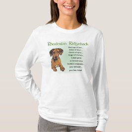 Ridgeback Rhodesian Gifts T-shirt