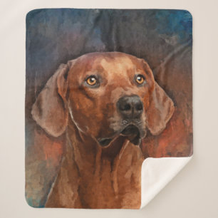 Ridgeback Rhodezisch Portret Sherpa Deken