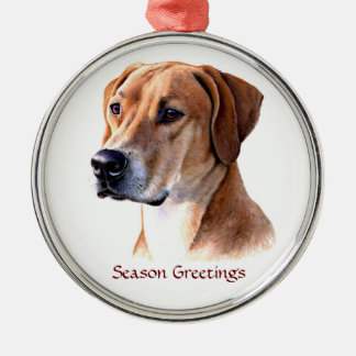 Ridgeback Round Ornament