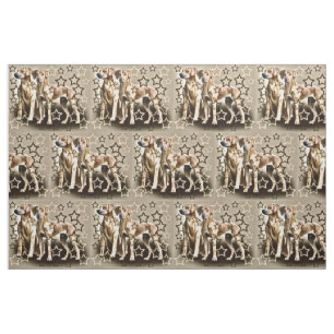 Ridgeback Star Fabric Rhodesian Ridgeback Star Stof
