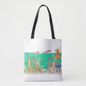 Ridgeback-tas Rhodezische familie Tote Bag (Voorkant)