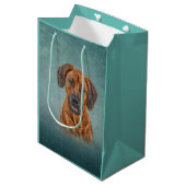 Ridgeback tekenen medium cadeauzakje (Voorkant Gekanteld)