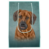 Ridgeback tekenen medium cadeauzakje (Achterkant)