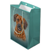 Ridgeback tekenen medium cadeauzakje (Achterkant Gekanteld)