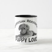 Ridgeback-tekening Rhodesiaans Mok (Midden)