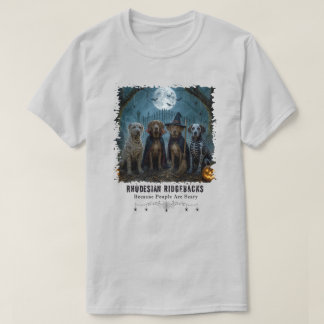 Ridgebacks Halloween T-shirt – Grappig Hond Kostuu