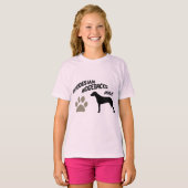 Ridgebacks-regel T-shirt (Voorkant volledig)