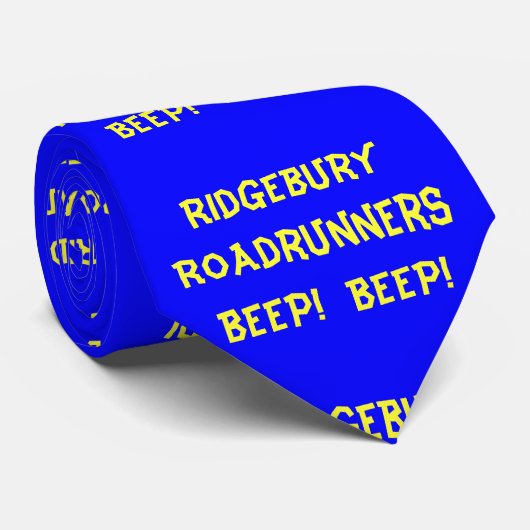 Ridgebury Roadrunners BEEP!  BEEP! Stropdas (Opgerold)