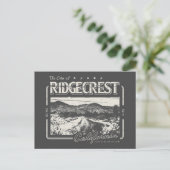 RIDGECREST KERN CALIFORNIA  BRIEFKAART (Staand voorkant)