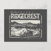 RIDGECREST KERN CALIFORNIA  BRIEFKAART (Voorkant)