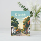 Ridgefield Connecticut Briefkaart (Staand voorkant)