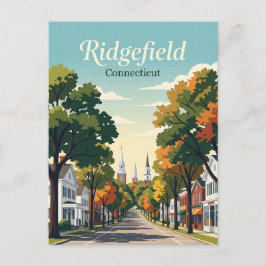 Ridgefield Connecticut Briefkaart