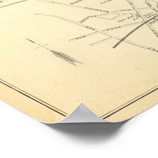 Ridgefield, Newton, Darien Poster (Hoek)