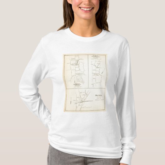 Ridgefield, Newton, Darien T-shirt (Voorkant)