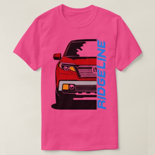 Ridgeline Red Burgundy 2020 T-shirt (Design voorkant)