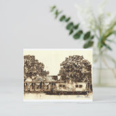 Ridgely Maryland Spoorweg - Ansichtkaart Briefkaart (Staand voorkant)