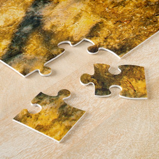 Ridgepole Pines groeien in Yellowstone Legpuzzel (Zijkant)