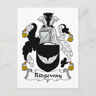 Ridgeway Family Crest Briefkaart