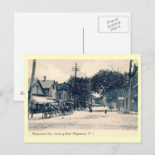 Ridgewood Ave., Ridgewood, New Jersey  Briefkaart (Voorkant / Achterkant)